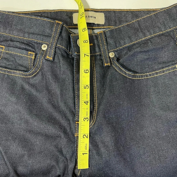 Baldwin Kansas City Cindy NWT Dark Wash Mid-rise Straight Leg Jeans 27 Women’s - Picture 9 of 14